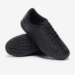 Skechers Kids Razor Turf - Black/Silver - Junior Boots |