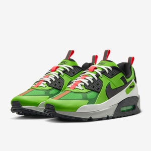 Nike Sportswear Air Max 90 Drift Action Green Black Summit White Trainers Mens Shoes