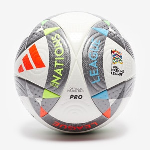 adidas UEFA Nations League 2024 Pro White/Iron Metallic/Silver