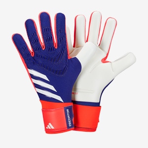 Adidas Predator Competition Goalkeeper Gloves Lucid Blue Solar Red Size 12