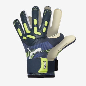 Puma FUTURE Grip 19.2 Guantes de portero Palma plana Rojo Blast Negro Puma Blanco Puma Pro Direct Soccer