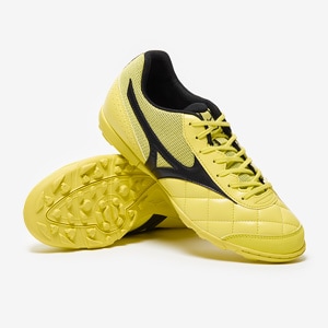 Mizuno Morelia Sala Elite Turf Safety Yellow Fiery Coral Galaxy Silver Adult Boots Pro Direct Soccer