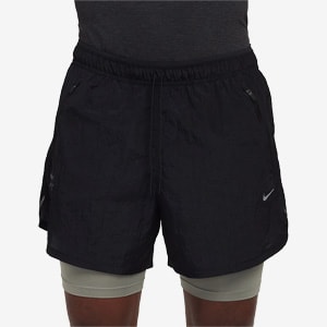 Nike Dri FIT Stride Running Division 5 Inch Shorts Black Reflective Silv Mens Clothing Pro Direct Running