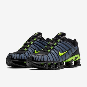 Nike shox plateadas best sale