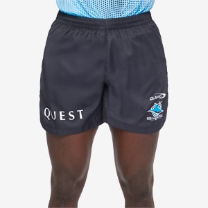 Classic Cronulla Sharks 2025 Gym Shorts | Pro:Direct Rugby