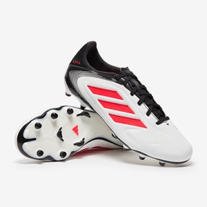 adidas Copa Pure III League Firm Ground/Mixed Ground - White/Lucid