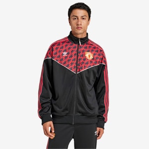 adidas Originals Manchester United 1991 Track Top - Black | Pro:Direct Soccer
