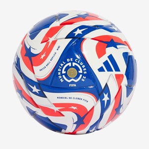adidas FIFA Club World Cup Mini Soccer Ball - White/Power Blue