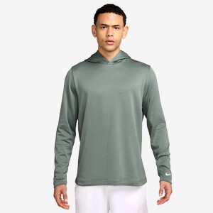 Nike Dri-FIT Tour Lightweight Golf Hoodie Clay Green/Pale Ivory