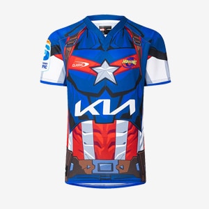 Classic Wellington Hurricanes 2025 Captain America Marvel Shirt | Pro:Direct Rugby