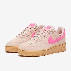 nike air force 1 beige and pink