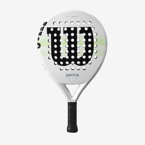 Wilson Optix V1 White Padel Racket | Pro:Direct Tennis