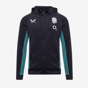 Castore England 25/26 Performance Full Zip Hoodie | Pro:Direct Rugby