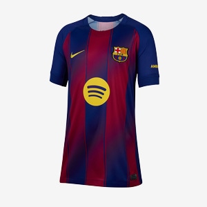 Nike FC Barcelona 25/26 Kids Dri-FIT Stadium Home Jersey