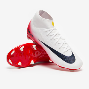 Nike Air Zoom Mercurial Superfly X Academy Firm Ground/Mixed Ground -  University Red/White/Dark Obsidian - Adult Boots | Pro:Direct Soccer