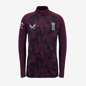 Castore England Training Junior 1/4 Zip Top | Pro:Direct Cricket