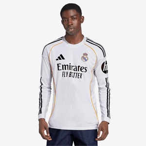 Camiseta adidas Real Madrid 25/26 ML Primera equipación | Pro:Direct Soccer