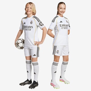 Primera equipación adidas Real Madrid 25/26 para niños | Pro:Direct Soccer