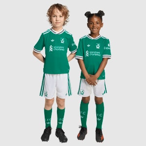 adidas Originals Liverpool 25/26 Little Kids Third Kit | Pro:Direct Soccer