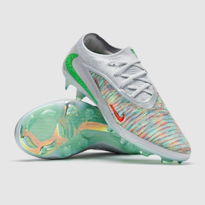 Nike Phantom 6 Elite LE Low FG - Chrome/Nero - Scarpe Calcio