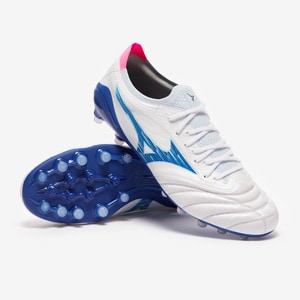 シューズ Mizuno Morelia Neo Mizuno Morelia Neo IV Pro Firm Ground - White/Neon Green