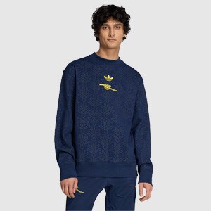 adidas Originals Arsenal 25/26 Lifestyler Crew Sweatshirt | Pro:Direct Soccer