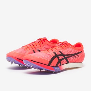 Asics Metaspeed MD - Flash Red/Black - Mens Shoes | Pro:Direct Running
