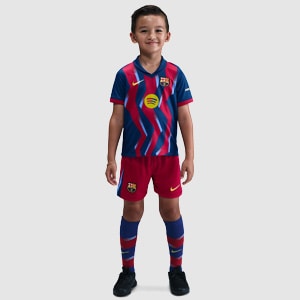 Kit Nike FC Barcelona 25/26 Bambini Piccoli Dri-FIT El Classico | Pro:Direct Soccer