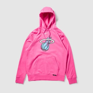 Nike NBA Miami Heat City Edition Logo Club Hoodie | Pro:Direct Basketball