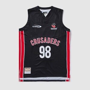 Classic Canterbury Crusaders 2026 Basketball Singlet | Pro:Direct Rugby