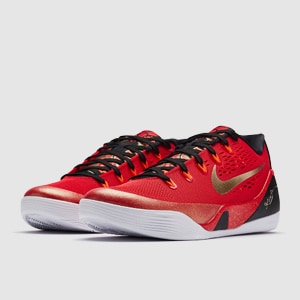 Nike Kobe IX Elite Low EM Protro - University Red/White - Trainers
