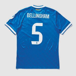 adidas Originals Real Madrid 25/26 Third Shirt with Bellingham 5 | Pro:Direct Soccer
