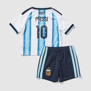 adidas Argentina 2026 Little Kids Home Kit With Messi 10 | Pro:Direct Soccer
