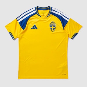 adidas Sweden 23/24 Home Shirt - Bright Yellow - Mens Replica |