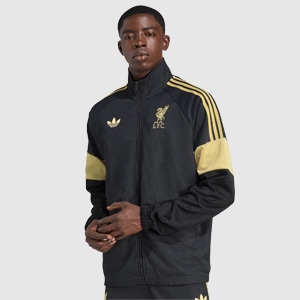 adidas Liverpool 25/26 Competition Vis Tech Jacket - Black