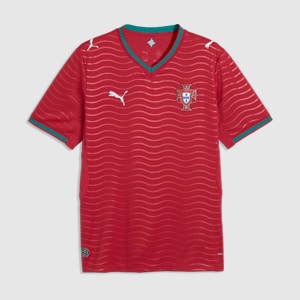 Puma Portugal 2026 Home Shirt - Club Red/Green Lagoon | Pro:Direct Soccer