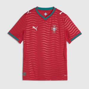 Puma Portugal 2026 Kids Home Shirt - Club Red/Green Lagoon | Pro:Direct Soccer