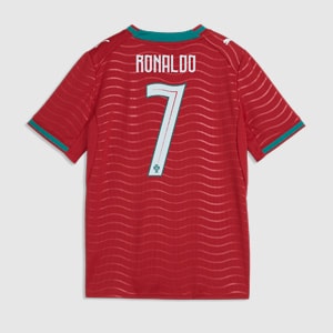 Puma Portugal 2026 Pre-Printed Kids Home Shirt - Club Red/Green | Pro:Direct Soccer