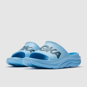 Hoka Ora Athletic Slide - Soaring Blue/Faded Navy | Pro:Direct Running