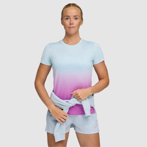 Puma x HYROX Womens Poly Graphic T-Shirt - Lucite/Electric | Pro:Direct Running