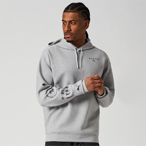 Puma x HYROX Cloudspun Hoodie - Light Gray Heather | Pro:Direct Running