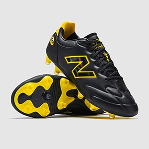 New Balance 442 V3 Elite FG - Black/Punch Yellow/Fire Cracker | Pro:Direct Soccer