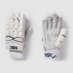 DSC Pearla X1 RH Batting Gloves - White/Black | Pro:Direct Cricket