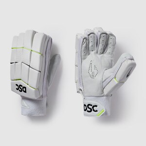 DSC Xlite 4.0 RH Batting Gloves - White/Black | Pro:Direct Cricket