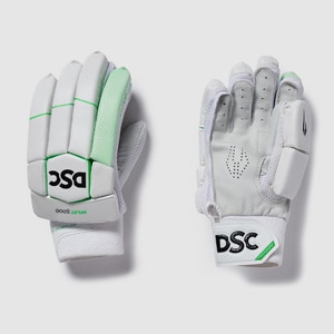 DSC Split 5000 RH Batting Gloves - White/Green | Pro:Direct Cricket