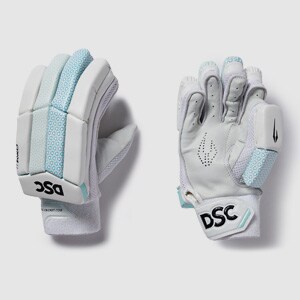 DSC Cynos 11 LH Batting Gloves - White/Purple | Pro:Direct Cricket