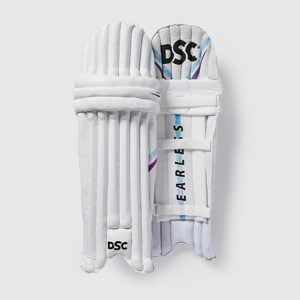 DSC Blue 5000 Ambi Batting Pads - White/Blue | Pro:Direct Cricket
