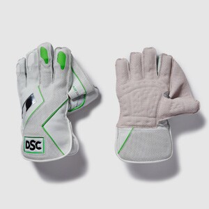 DSC Split 1000 Wicket Keeping Gloves - White | Pro:Direct Cricket