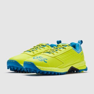 DSC Jaffa22 Turf Shoes - White/Green/Yellow | Pro:Direct Cricket