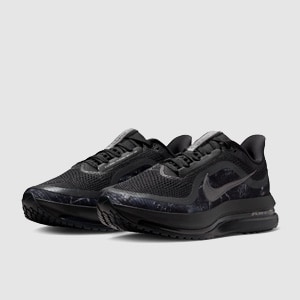 Nike Air Zoom Maxfly More Uptempo - Black/White-Black - Mens Shoes